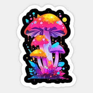 magic mushroom Sticker